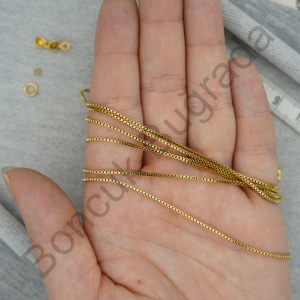 Çelik Zincir -1.2 mm Küp Zincir 