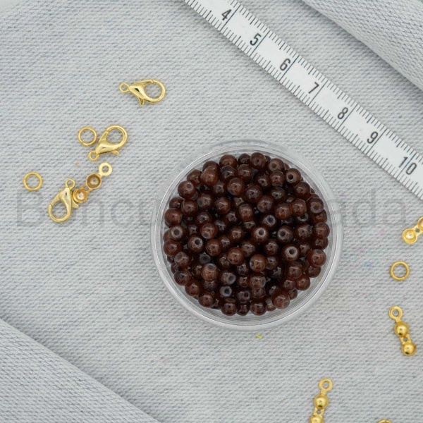 4 mm Boyama Cam Boncuk