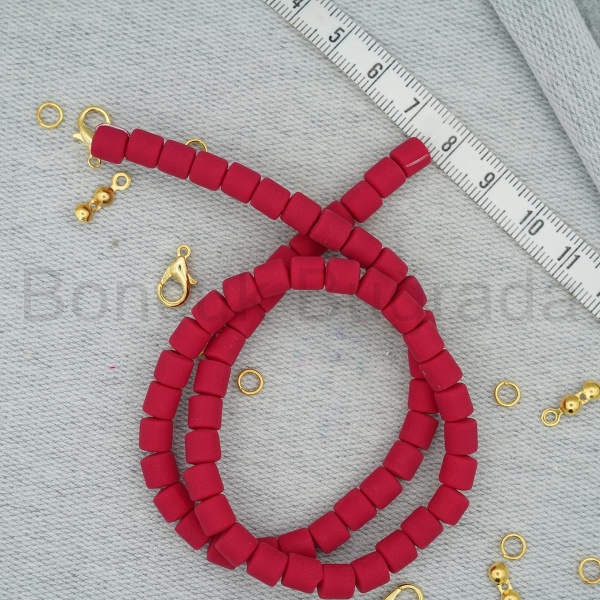 5x6 mm Fimo Boncuk