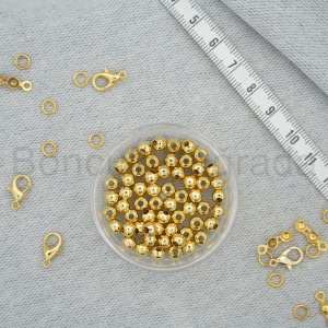 5 mm Altın Kaplama Top