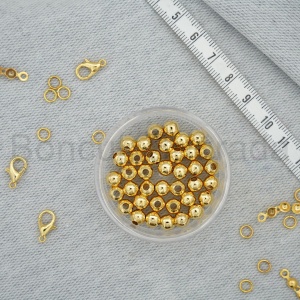 6 mm Altın Kaplama Top