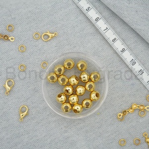 8 mm Altın Kaplama Top