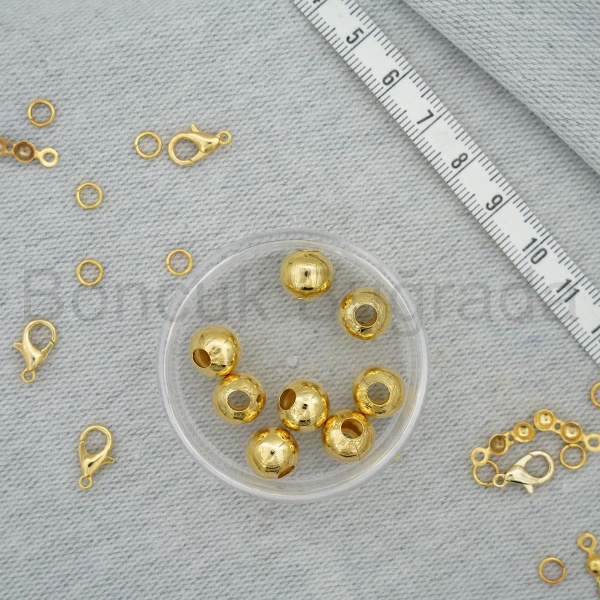 10 mm Altın Kaplama Top