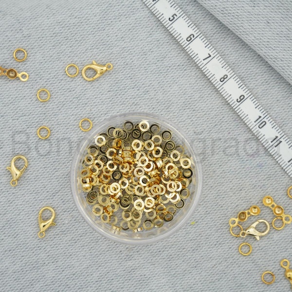 4 mm Altın Kaplama Rondela