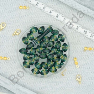 7x10 mm Sıkma Kehribar Taşı