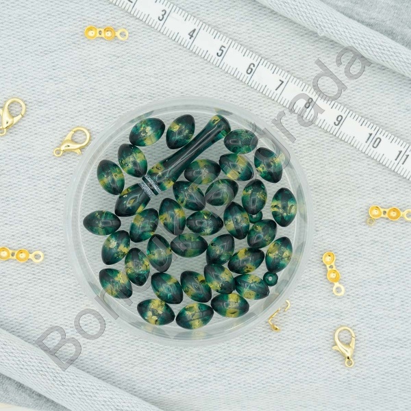 7x10 mm Sıkma Kehribar Taşı