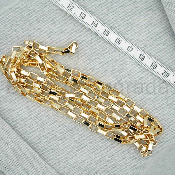 5x7 mm Uzum Küp Zincir 