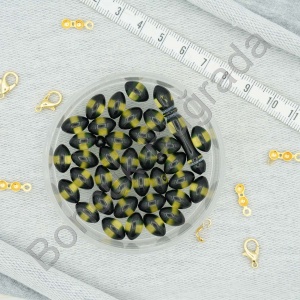 7x10 mm Sıkma Kehribar Taşı
