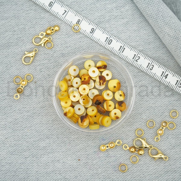 6 mm Sedef Boncuk