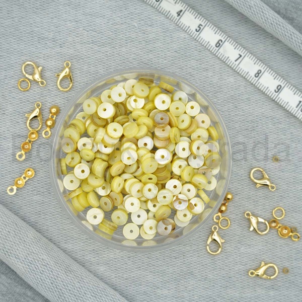 6 mm Sedef Boncuk