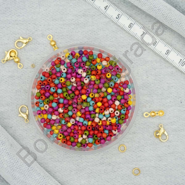 3 mm Yuvarlak Figürlü Havlit Taşı