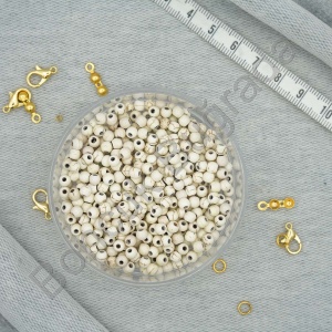 4 mm Yuvarlak Figürlü Havlit Taşı