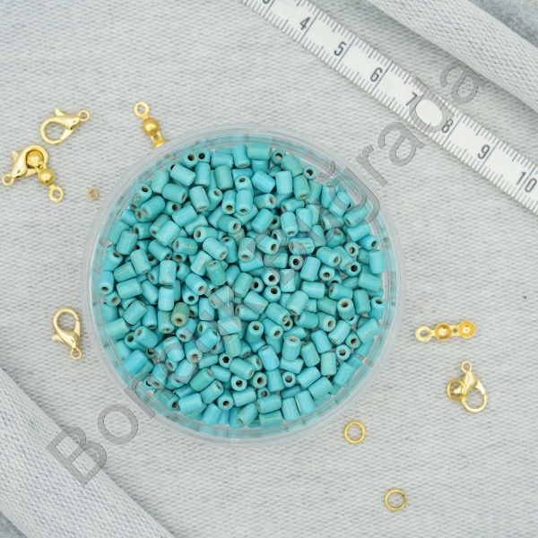 3x5 mm Silindir Figürlü Havlit Taşı