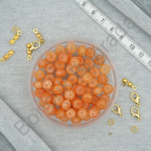 8 mm Rondela Kesim Jade Taşı