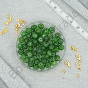 8 mm Rondela Kesim Jade Taşı