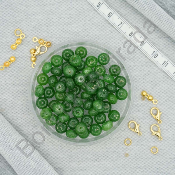 8 mm Rondela Kesim Jade Taşı