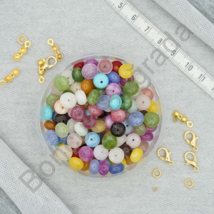 8 mm Rondela Kesim Turmalin Taşı