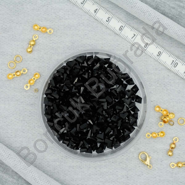 6 mm Üçgen Kristal  Boncuk