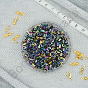6 mm Üçgen Kristal  Boncuk