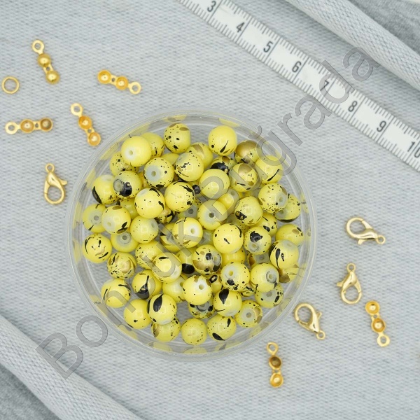 8 mm Boyama Cam Boncuk