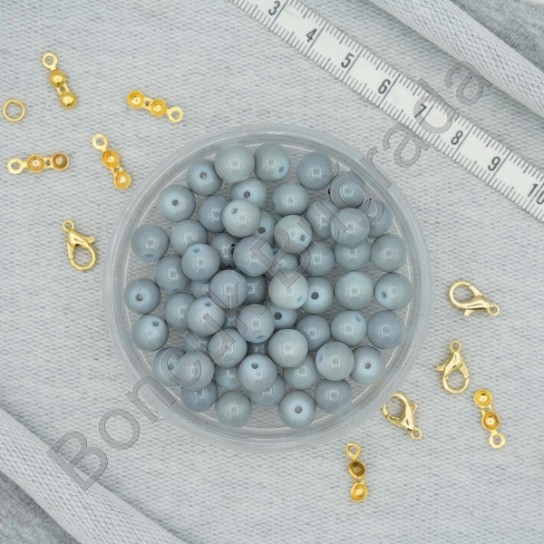 8 mm Boyama Cam Boncuk