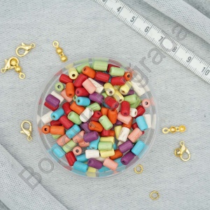 5x8 mm Silindir Figürlü Havlit Taşı