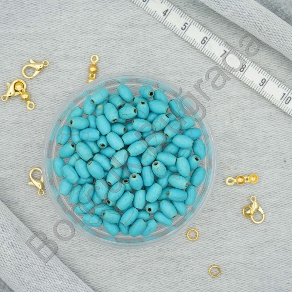 5x8 mm Arpa Figürlü Havlit Taşı