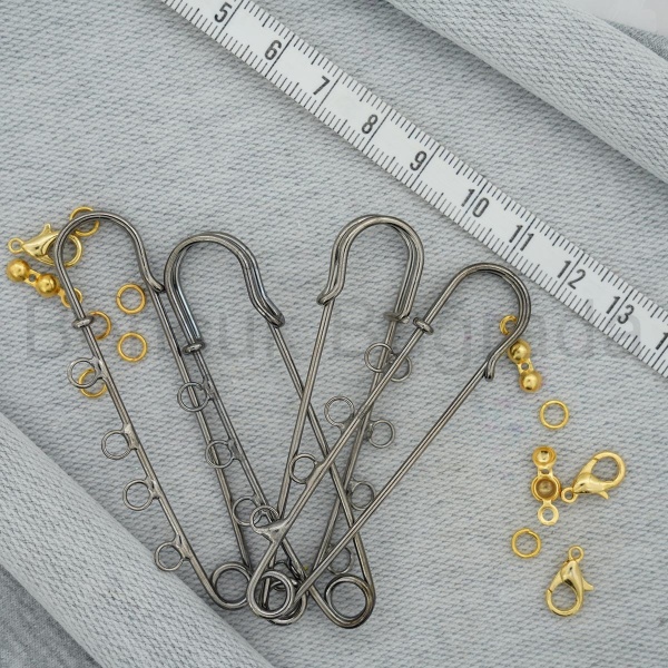 7 cm Çengel İğne ( 4 Halkalı)