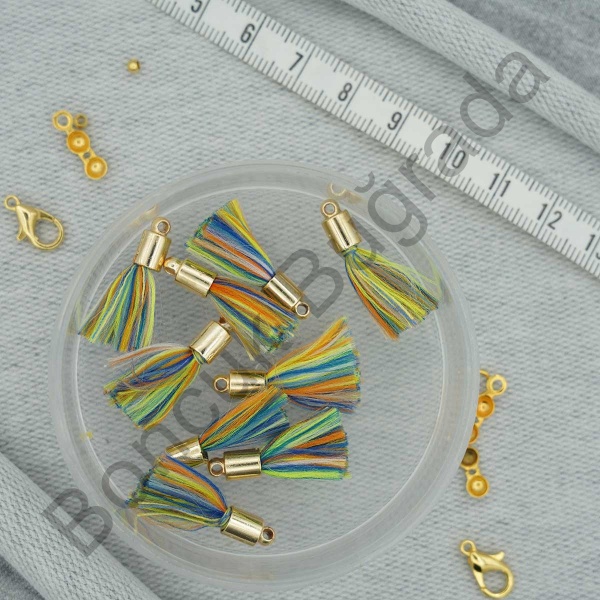 2.5 cm Kapsül İp Püskül