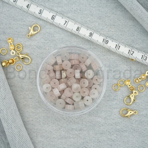 3x6 mm Pembe Kuars Taşı