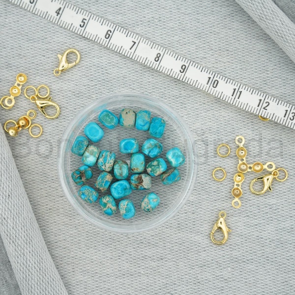 6.5 mm Turkuaz / Firuze Taşı