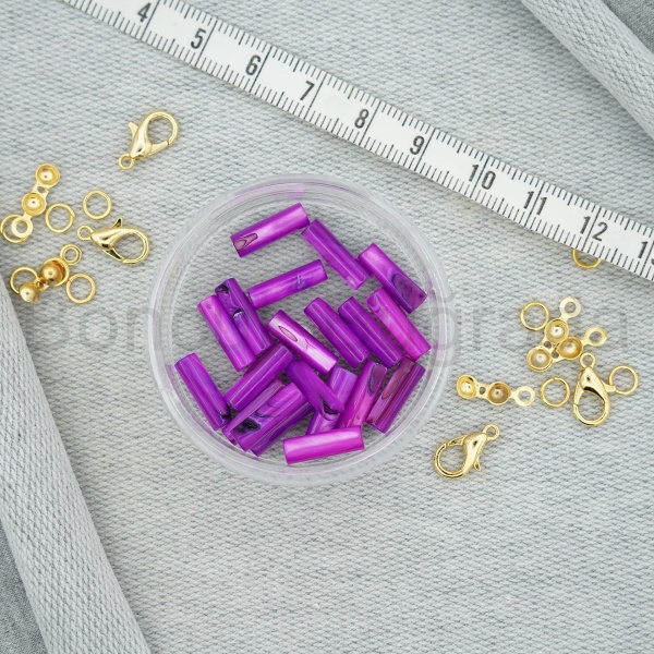 4x14 mm Boyalı Sedef