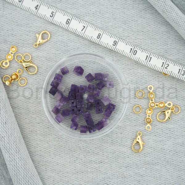 4.5 mm Ametist Taşı