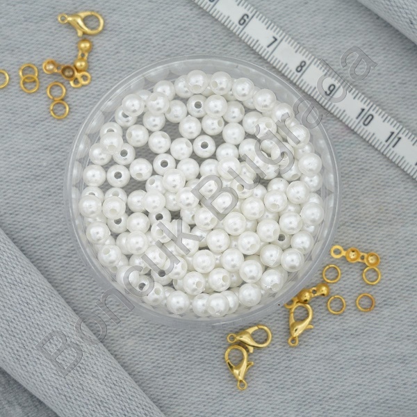 6 mm Plastik İnci