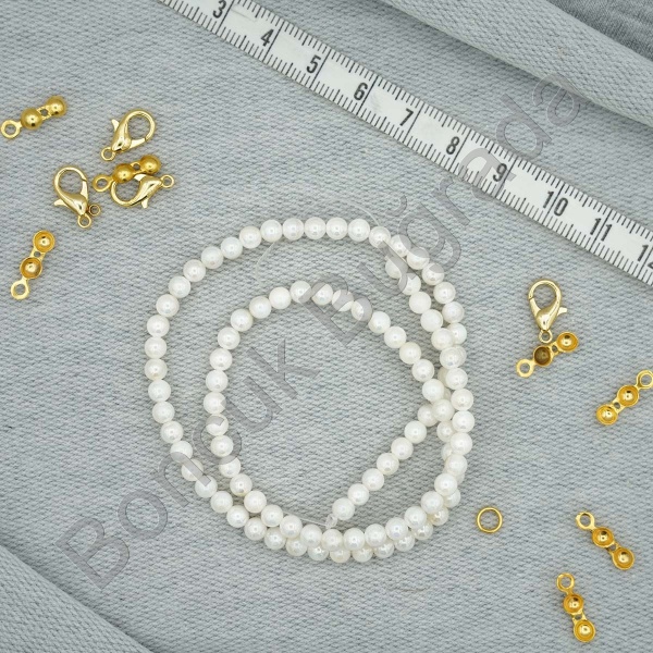 4 mm Sedef Boncuk