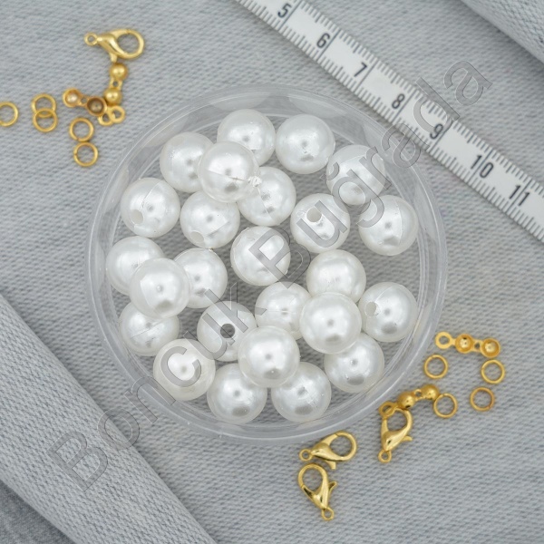 12 mm Plastik İnci