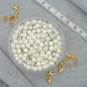 6 mm Plastik İnci