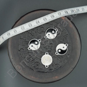 Çift Kulplu Bileklik Uçu - Ying Yang