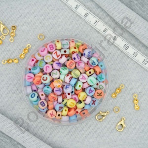 7 mm Renkli Yassı Harf