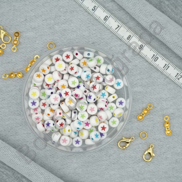6 mm Renkli Yıldız