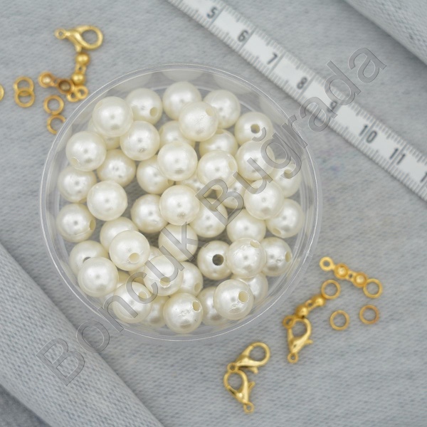 10 mm Plastik İnci