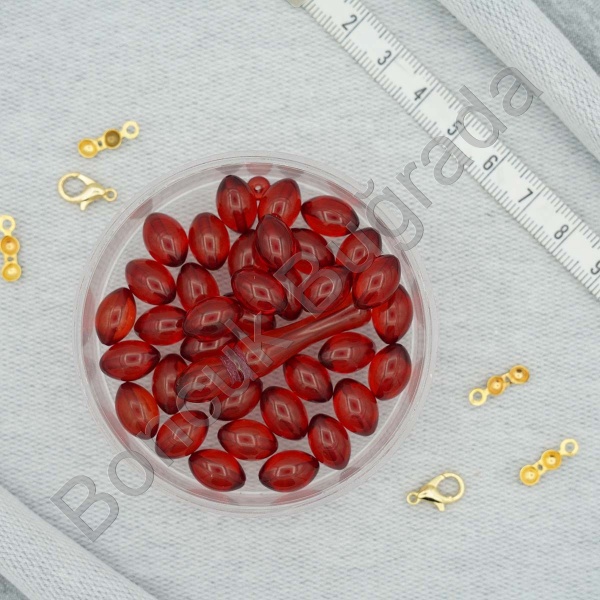 8x11 mm Sıkma Kehribar Taşı