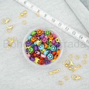 6 mm Renkli Gülen Yüz