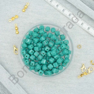 6 mm Kare Kristal Boncuk 