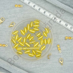 5x9 mm Sıkma Kehribar Taşı
