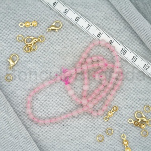4 mm Pembe Kuars Taşı