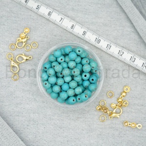 6 mm Turkuaz / Firuze Taşı