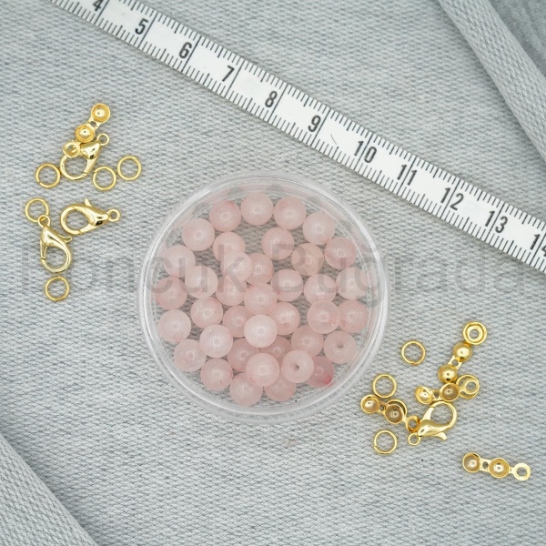 6 mm Pembe Kuars Taşı