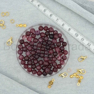 6 mm Lal / Gamet Taşı (1.Kalite)