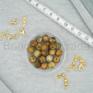8 mm Toprak Jasper Taşı